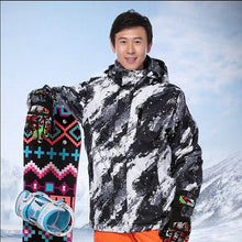 Load image into Gallery viewer, Men Skiing Jackets Winter Outdoor Thermal Waterproof Windproof Snowboard Jackets Climbing Male Snow Skiing Sport Clothes