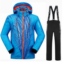 Load image into Gallery viewer, DHL FREE Pelliot High quality Outdoor Winter   Men&#39;s Ski Suit Waterproof Skiing/Snow/Skate Sports Skiing Jacket Sets pants
